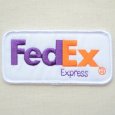 画像1: ロゴワッペン FedEX Express フェデックス エクスプレス (1)