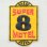 画像1: ロゴワッペン Super 8 Motel スーパーエイトモーテル (1)