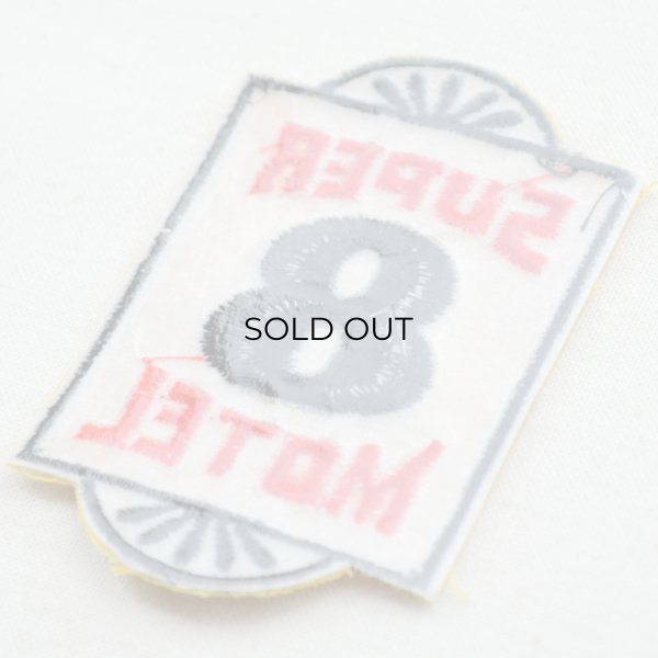 画像3: ロゴワッペン Super 8 Motel スーパーエイトモーテル (3)