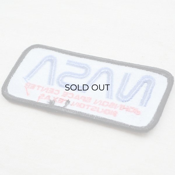 画像3: ロゴワッペン NASA ナサ(ブラック&ブルー/レクタングル) (3)