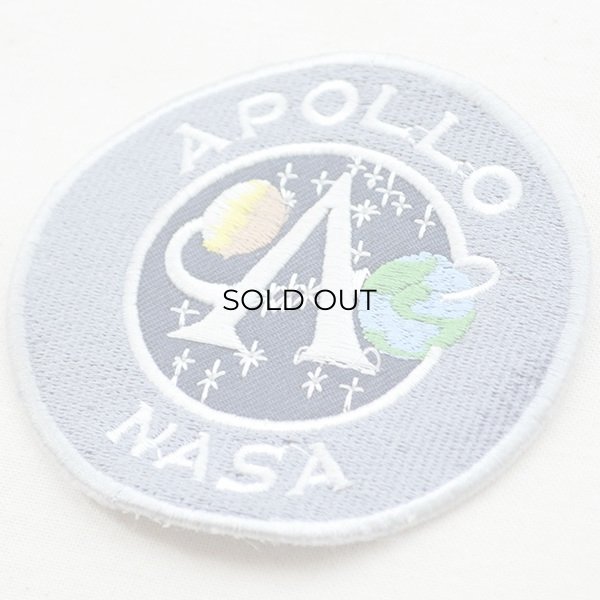 画像2: ロゴワッペン アポロナサ APOLLO NASA(Mサイズ) (2)