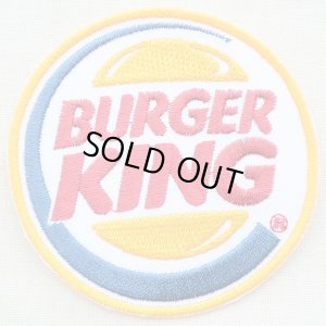 画像1: ロゴワッペン Burger King バーガーキング(ラウンド)