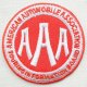ロゴワッペン AAA アメリカ自動車協会 トリプルエー