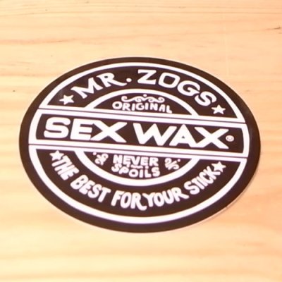 画像1: ステッカー/シール SEXWAX セックスワックス