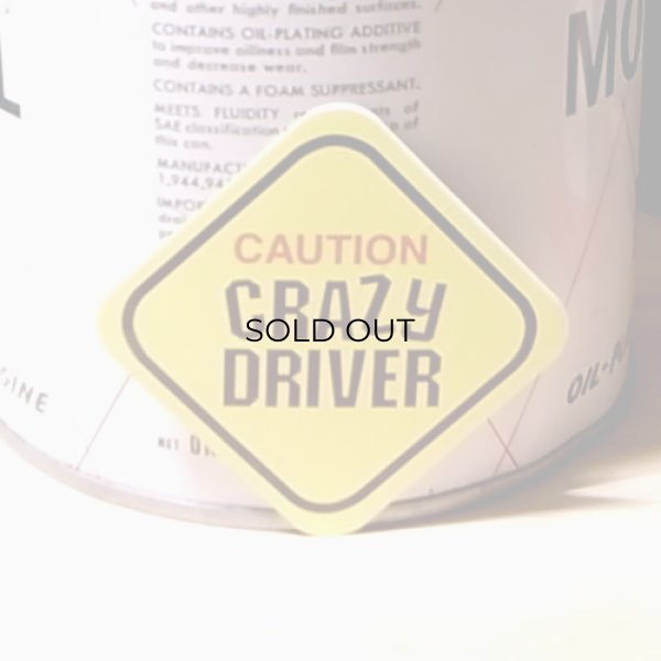 画像1: ステッカー   CRAZY DRIVER (1)