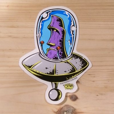 画像1: ステッカー   Cosmic Moai