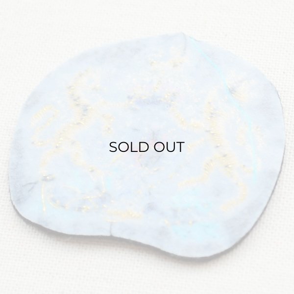 画像3: ミニエンブレムワッペン ライオン&ユニコーン(ブラック) (3)