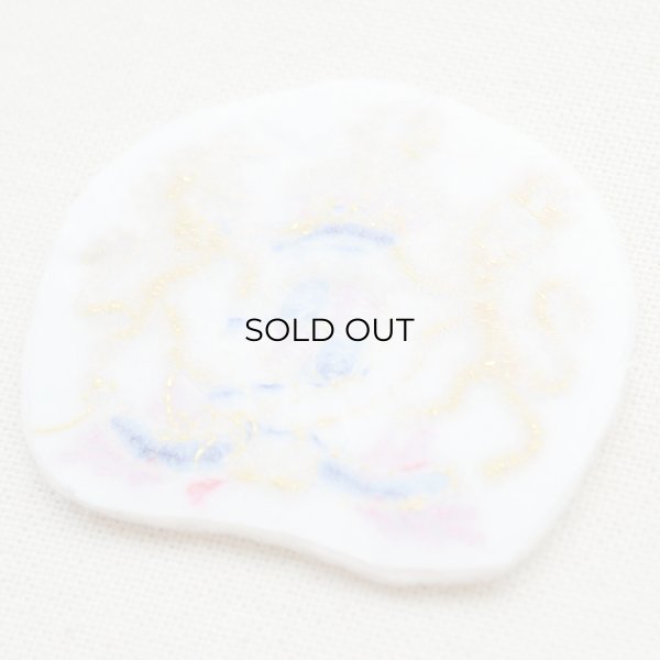 画像3: ミニエンブレムワッペン ライオン&ユニコーン(ホワイト) (3)