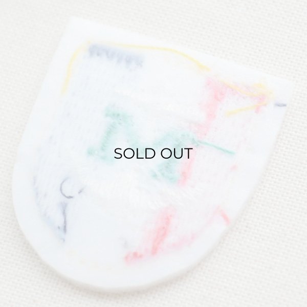 画像3: ミニエンブレムワッペン Mアンカー(トリコロール) (3)