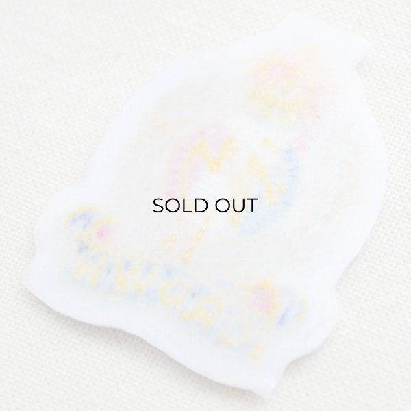 画像3: ミニエンブレムワッペン クラウン(トリコロール) (3)