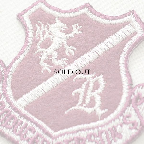 画像2: エンブレムワッペン パーソンズ(ライオン/ボルドー) (2)