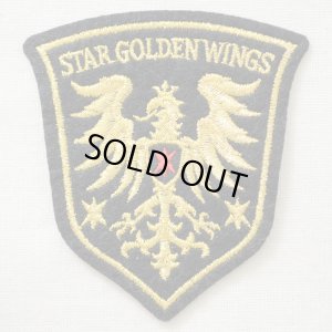 画像1: エンブレムワッペン Star Golden Wings スターゴールデンウィングス