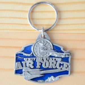 画像1: USAキーリング 米空軍/エアフォース U.S.Air Force(アメリカ製)