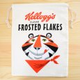 画像1: アメリカンロゴ巾着袋(L) ケロッグ Kellogg's(トニーザタイガー) (1)