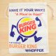 アメリカンロゴ巾着袋(L) バーガーキング Burger King