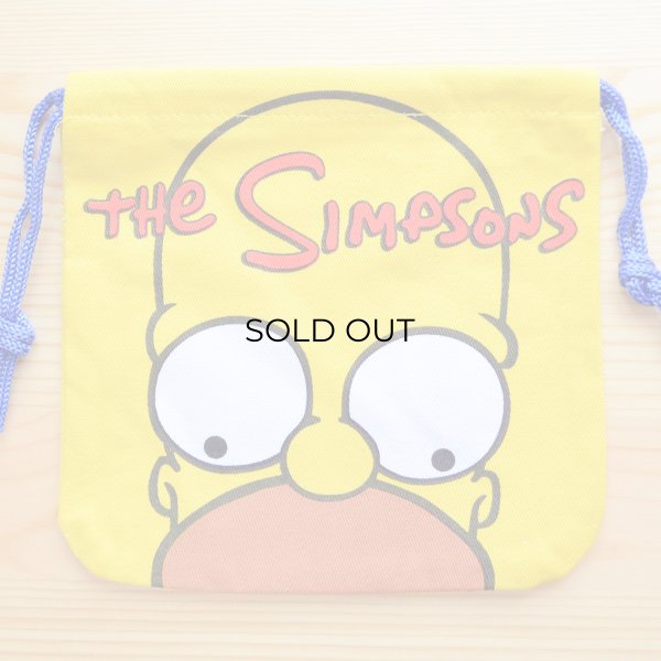 画像2: アメリカンキャラ巾着袋(S) シンプソンズ Simpsons (2)