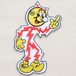 画像1: ワッペン Reddy Kilowatt レディキロワット(ダイカット)