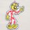 画像1: ワッペン Reddy Kilowatt レディキロワット(ダイカット) (1)