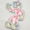 画像3: ワッペン Reddy Kilowatt レディキロワット(ダイカット) (3)