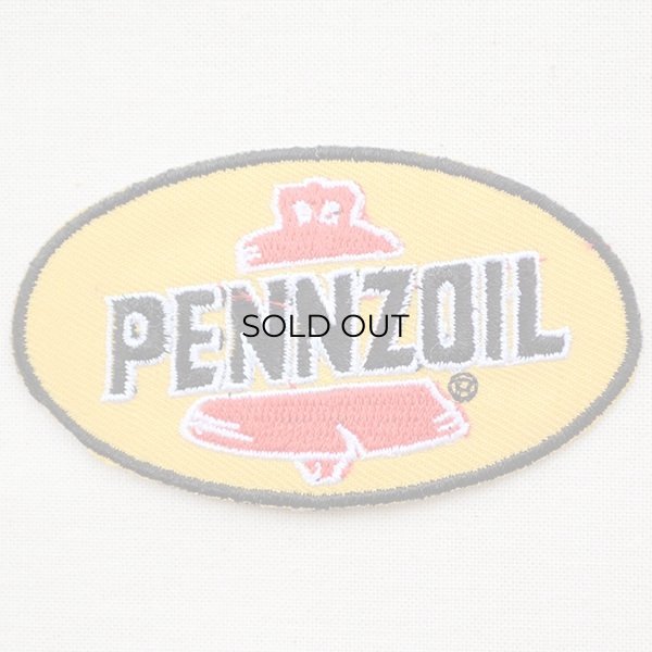 画像1: ロゴワッペン ペンズオイル Pennzoil (1)