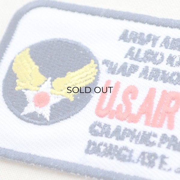 画像2: ミリタリーワッペン U.S.Air Force エアフォース アメリカ空軍(レクタングル) (2)