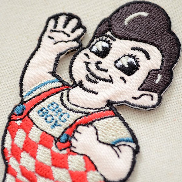 画像2: ワッペン ビッグボーイ Big Boy(ボビー/ダイカット) (2)