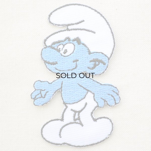 画像1: ワッペン スマーフ Smurf (1)