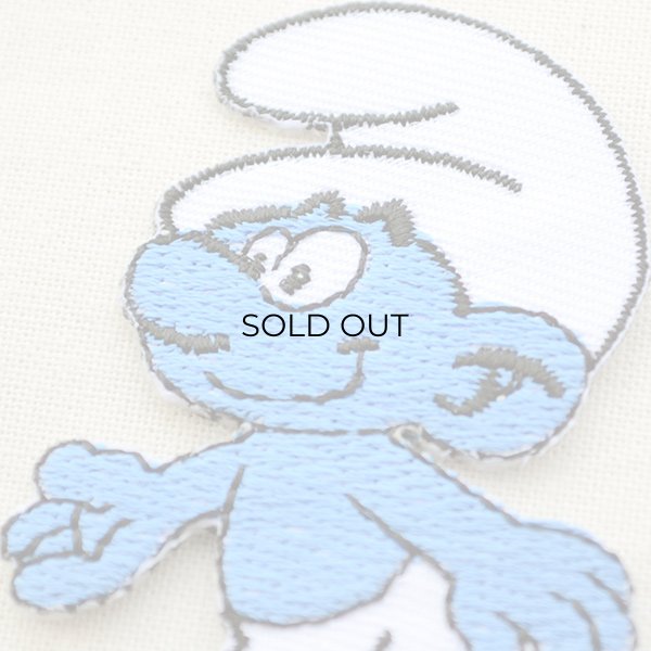 画像2: ワッペン スマーフ Smurf (2)
