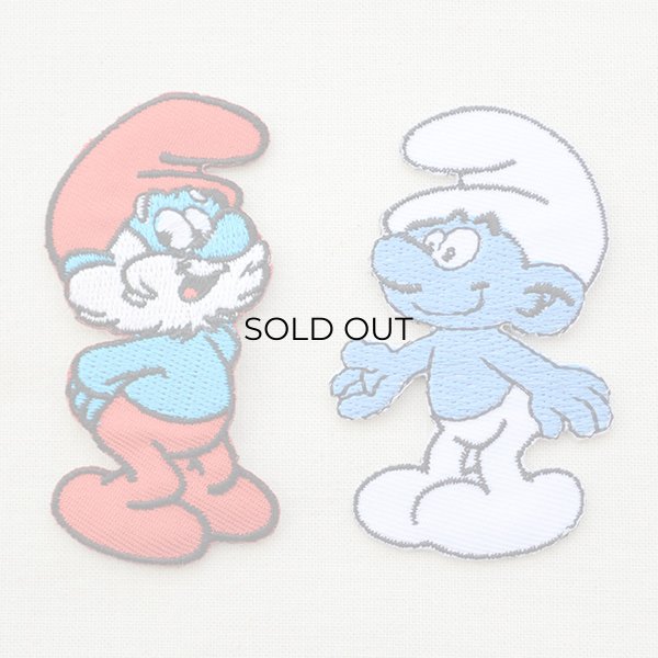 画像4: ワッペン パパスマーフ Papa Smurf (4)