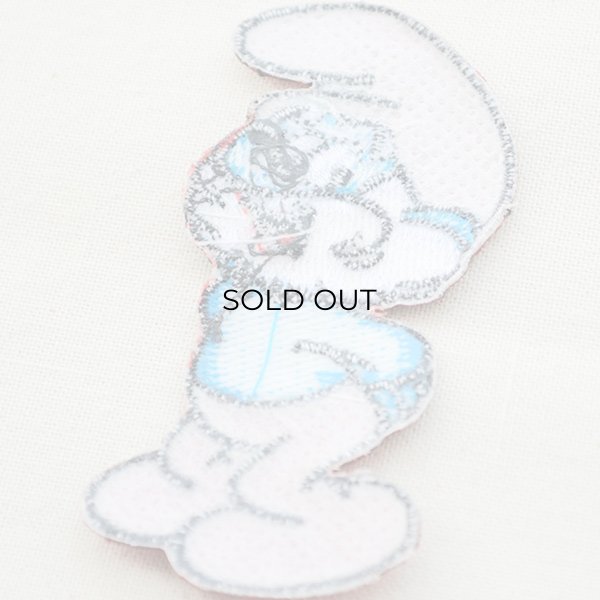 画像3: ワッペン パパスマーフ Papa Smurf (3)