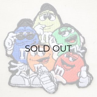 ワッペン M&M's エムアンドエムズ チョコレート(キャラ