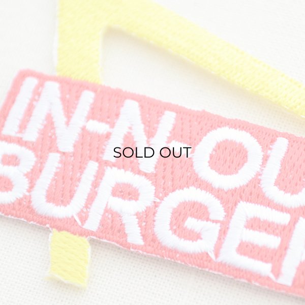 画像2: ロゴワッペン In-N-Out Burger インアンドアウトバーガー (2)