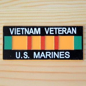 画像1: USAマグネット/磁石 ベトナムベテラン マリーンズ(米海兵隊/アメリカ製)