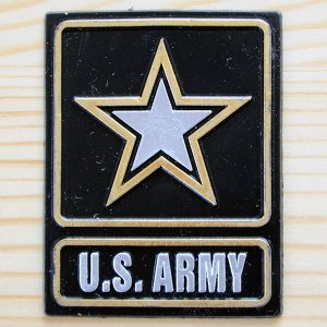 画像1: USAマグネット/磁石 アーミースター U.S.Army(アメリカ製)