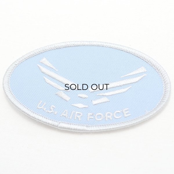 画像2: ミリタリーワッペン U.S.Air Force エアフォース アメリカ空軍(オーバル) (2)