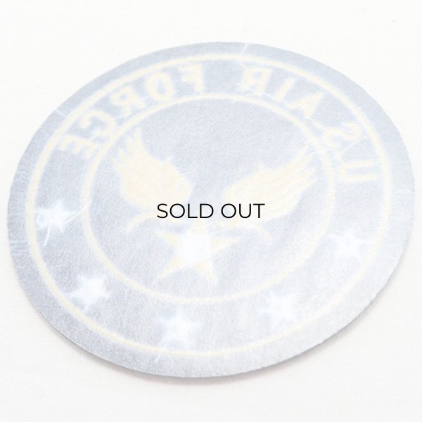 画像3: ミリタリーワッペン U.S.Air Force エアフォース アメリカ空軍(ブラック/ラウンド) (3)