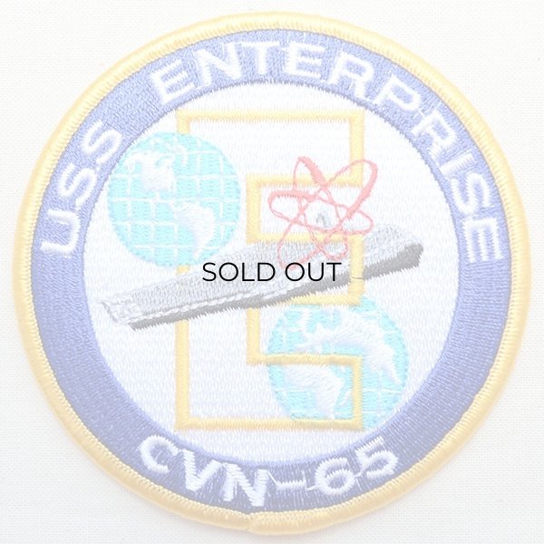 画像1: ミリタリーワッペン USS Enterprise CVN-65 アメリカ海軍(戦艦) (1)