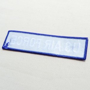 画像3: ミリタリーワッペン U.S.Air Force エアフォース Tab アメリカ空軍(ブルー)