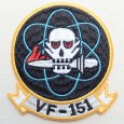 画像1: ミリタリーワッペン VF-151 アメリカ海軍(ラウンド/エンブレム) (1)