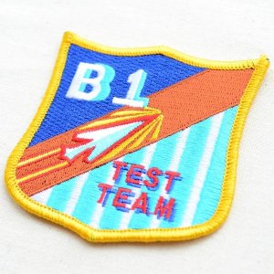 画像2: ミリタリーワッペン B1 Test Team テストチーム アメリカ空軍