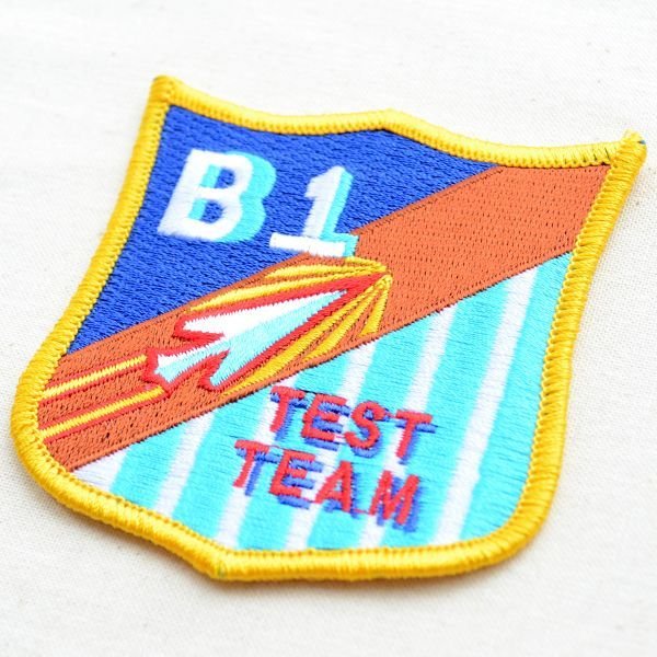 画像2: ミリタリーワッペン B1 Test Team テストチーム アメリカ空軍 (2)