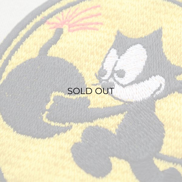 画像2: ミリタリーワッペン VF-31 フィリックス ボム(イエロー/ラウンド) (2)