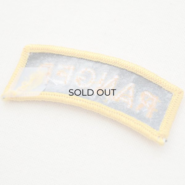 画像3: ミリタリーワッペン Ranger レンジャー(ブラック/扇形) (3)