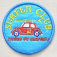 画像1: ワッペン Surfer Club サーファークラブ(車) (1)