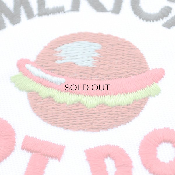 画像2: ワッペン アメリカンホットドッグ(オーバル) (2)