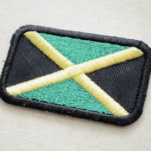 画像2: ワッペン ジャマイカ国旗 Jamaica(ミニ)
