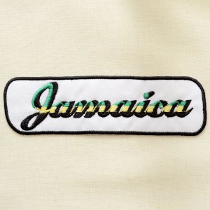 画像1: ワッペン ジャマイカ Jamaica(ロゴ/レクタングル)