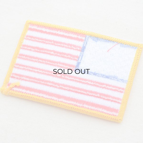 画像3: ワッペン USA アメリカ国旗/星条旗(スタンダード/イエローフレーム) (3)