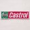 画像1: ロゴワッペン カストロール Castrol モーターオイル(レクタングル) (1)