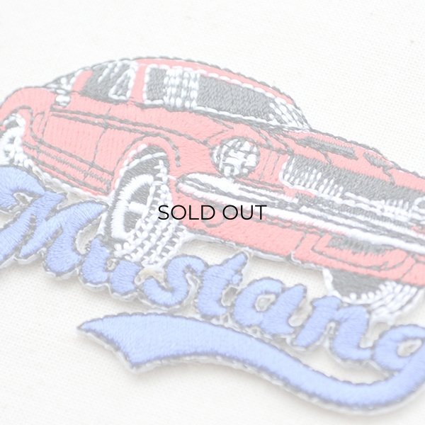 画像2: ロゴワッペン マスタング Mustang (車/ダイカット) (2)